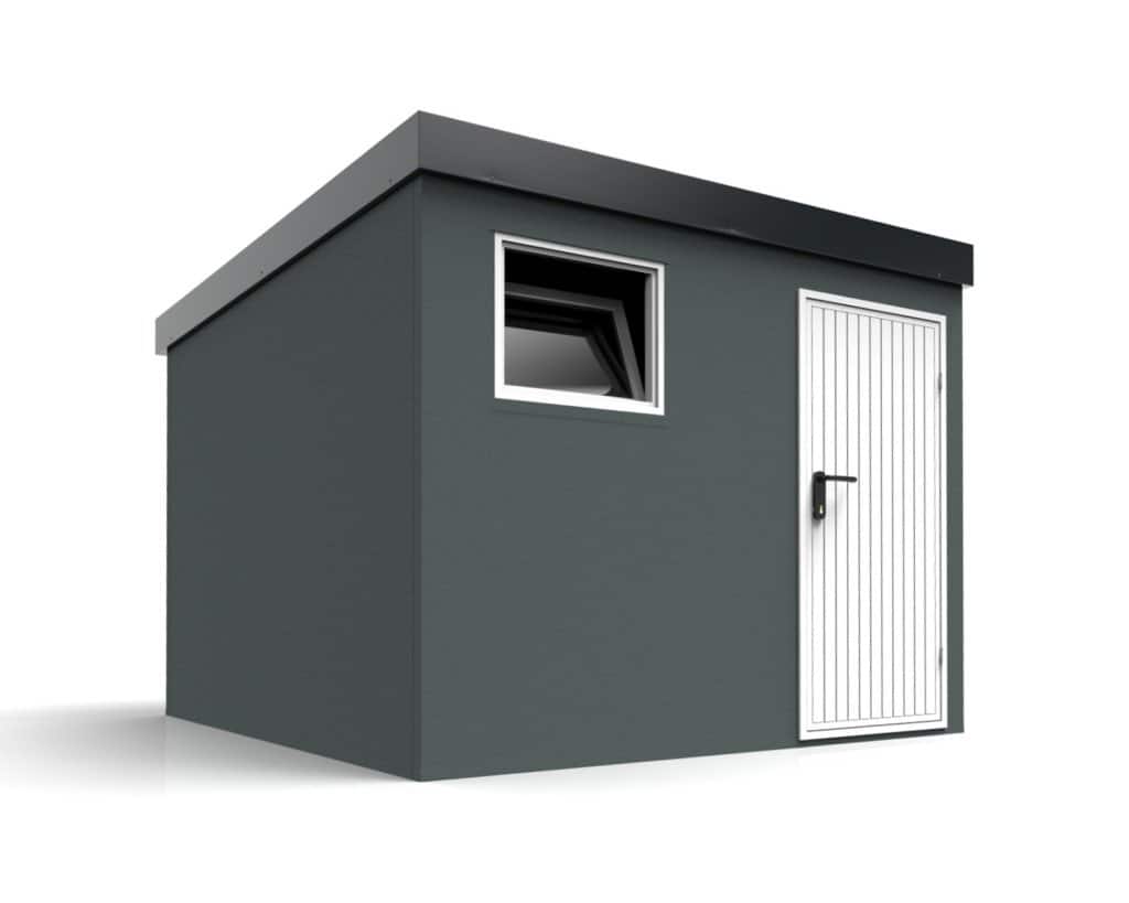 Moderný záhradný domček na náradie