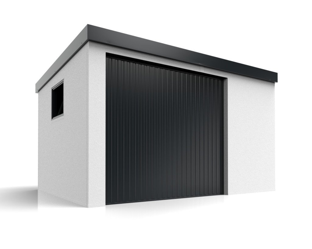 Záhradný domček na motorku