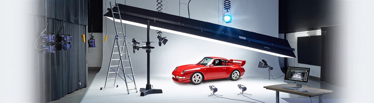 Atelier fotograficzne do fotografowania samochodów