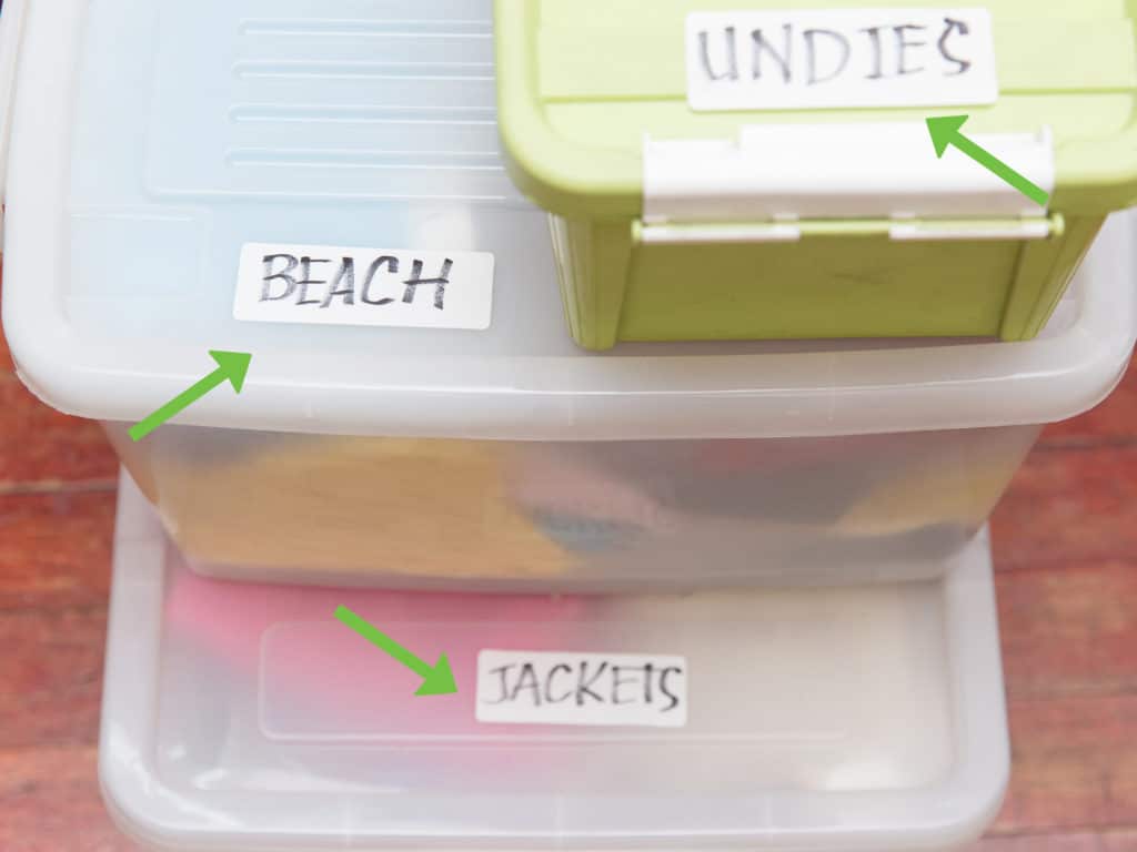 Pojemniki do przechowywania rzeczy