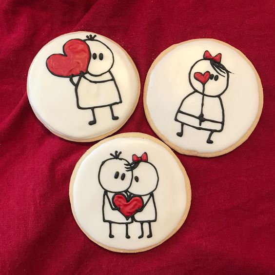 Walentynkowe ciasteczka