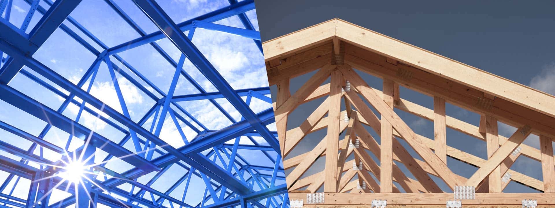 Konstrukcja stalowa i drewniana