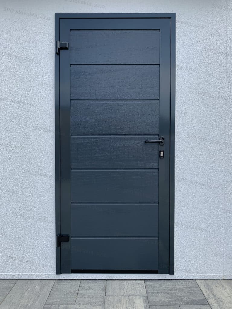 Drzwi Hormann LPU42 w kolorze antracytowym