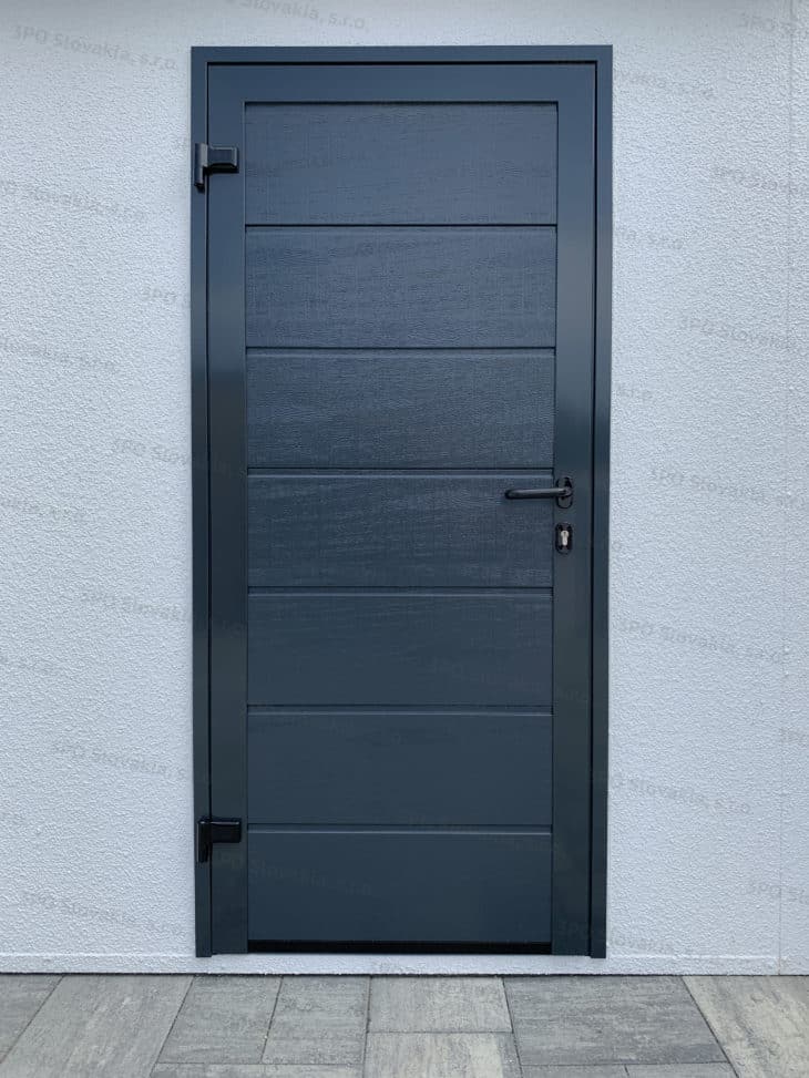 Drzwi Hormann LPU42 w kolorze antracytowym