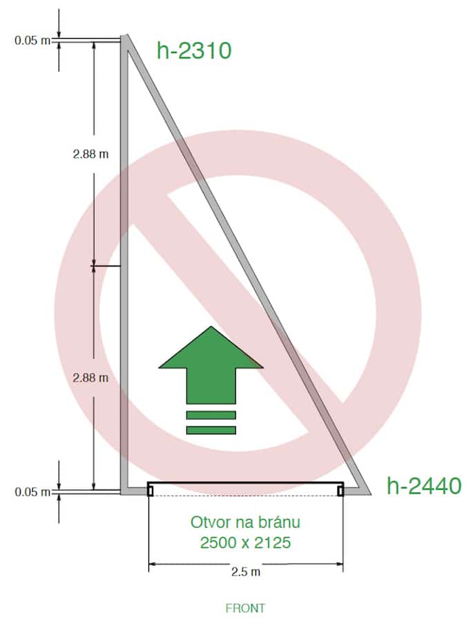 N&aacute;kres montovanej gar&aacute;že GARDEON