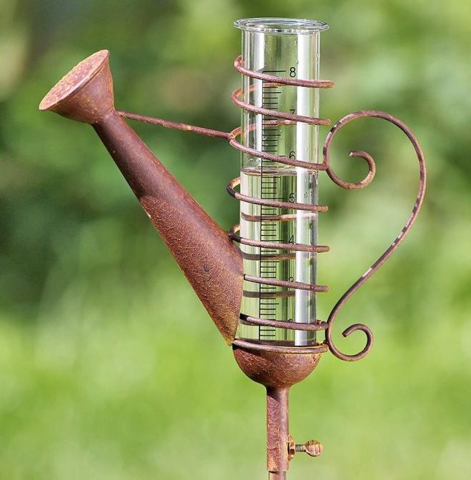 Zrážkomer do záhrady