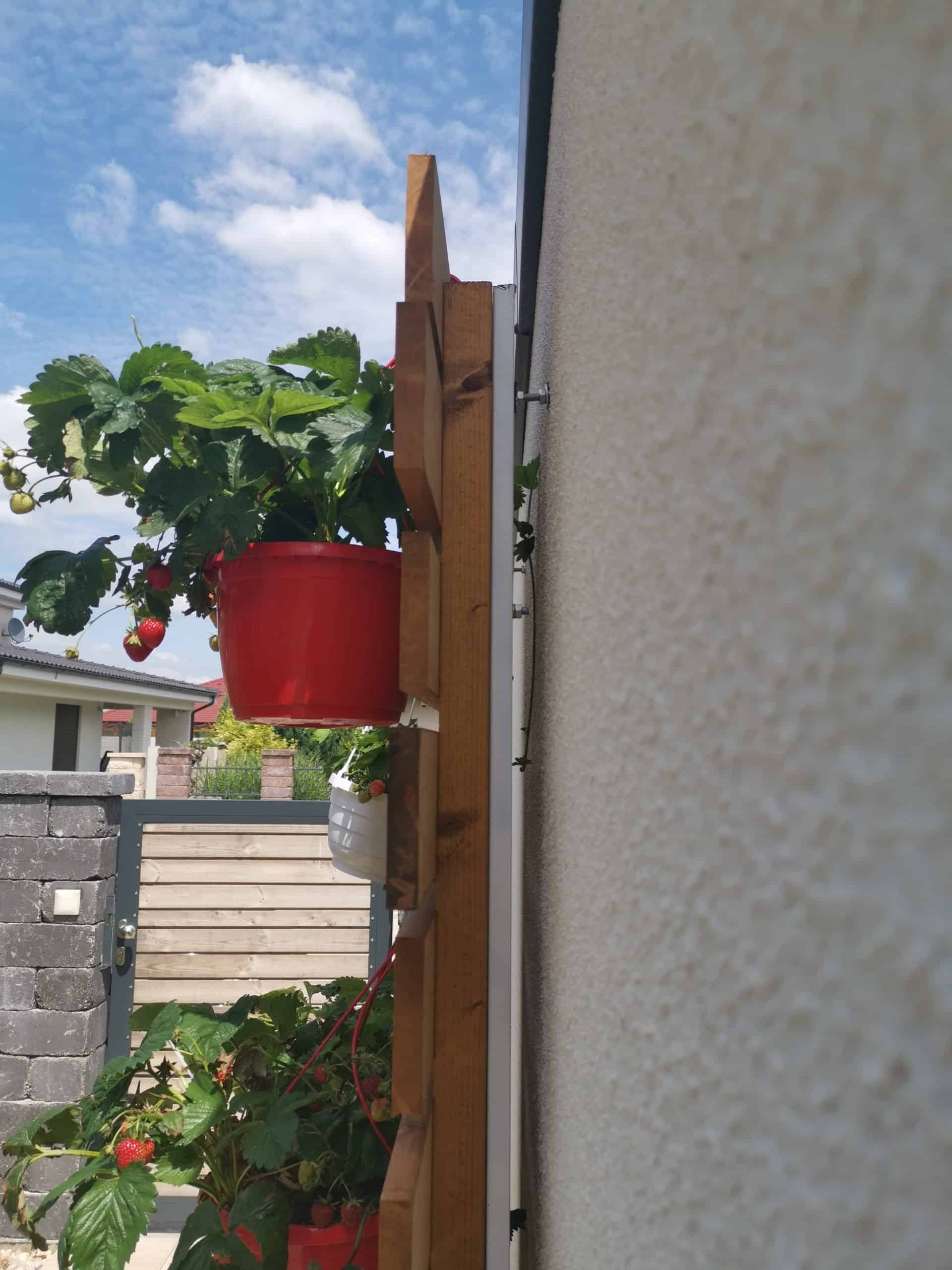 Szczeg&oacute;ł drewnianej ściany