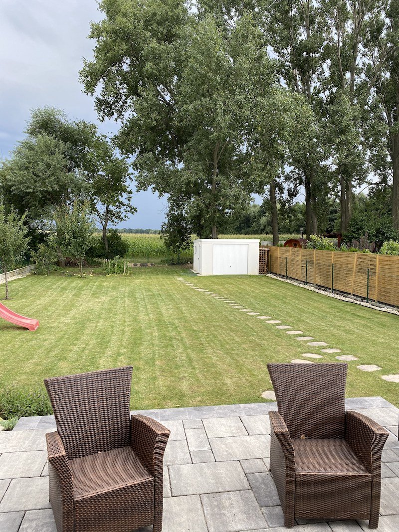 Záhradný sklad na záhrade