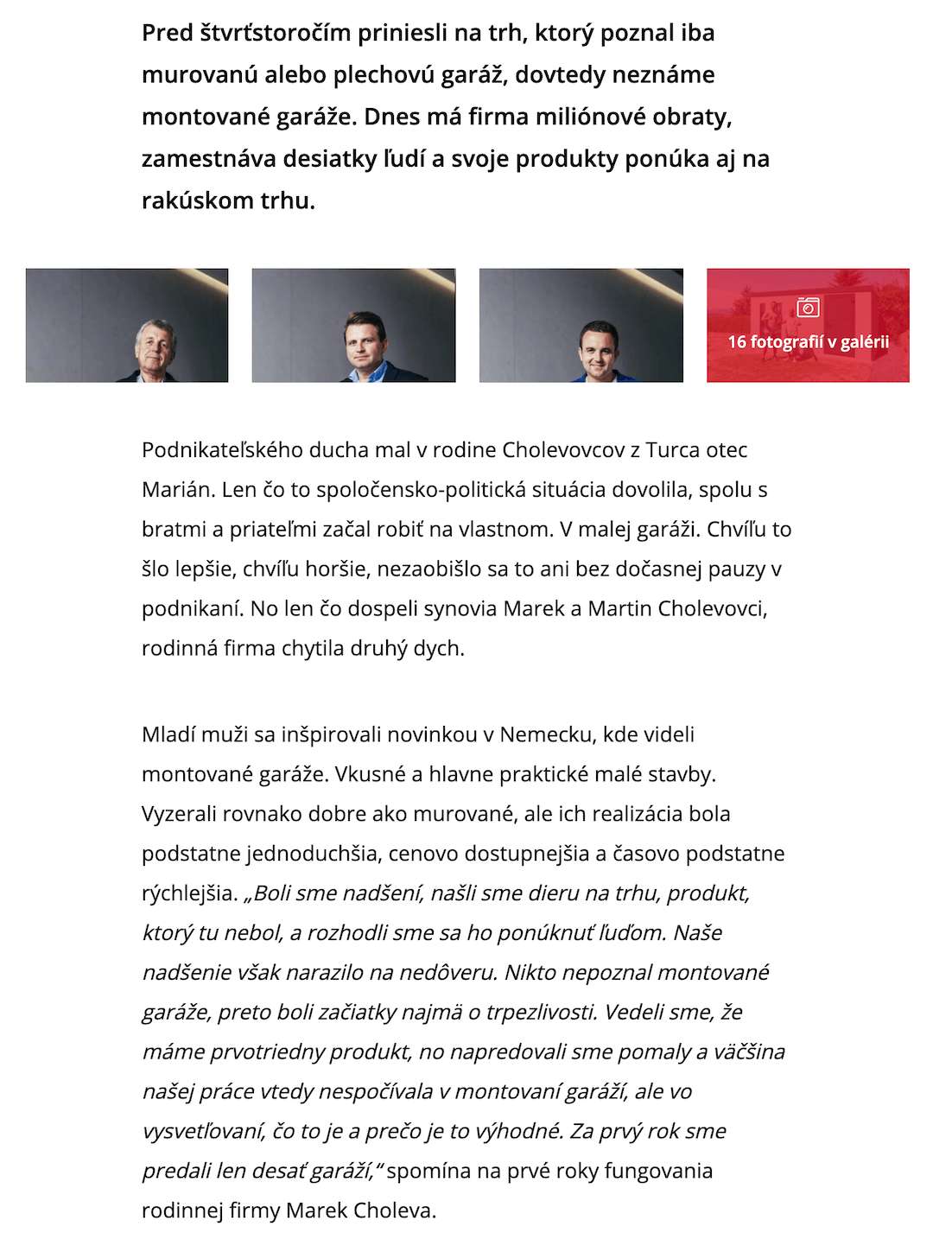 Artykuł na pluska.sk