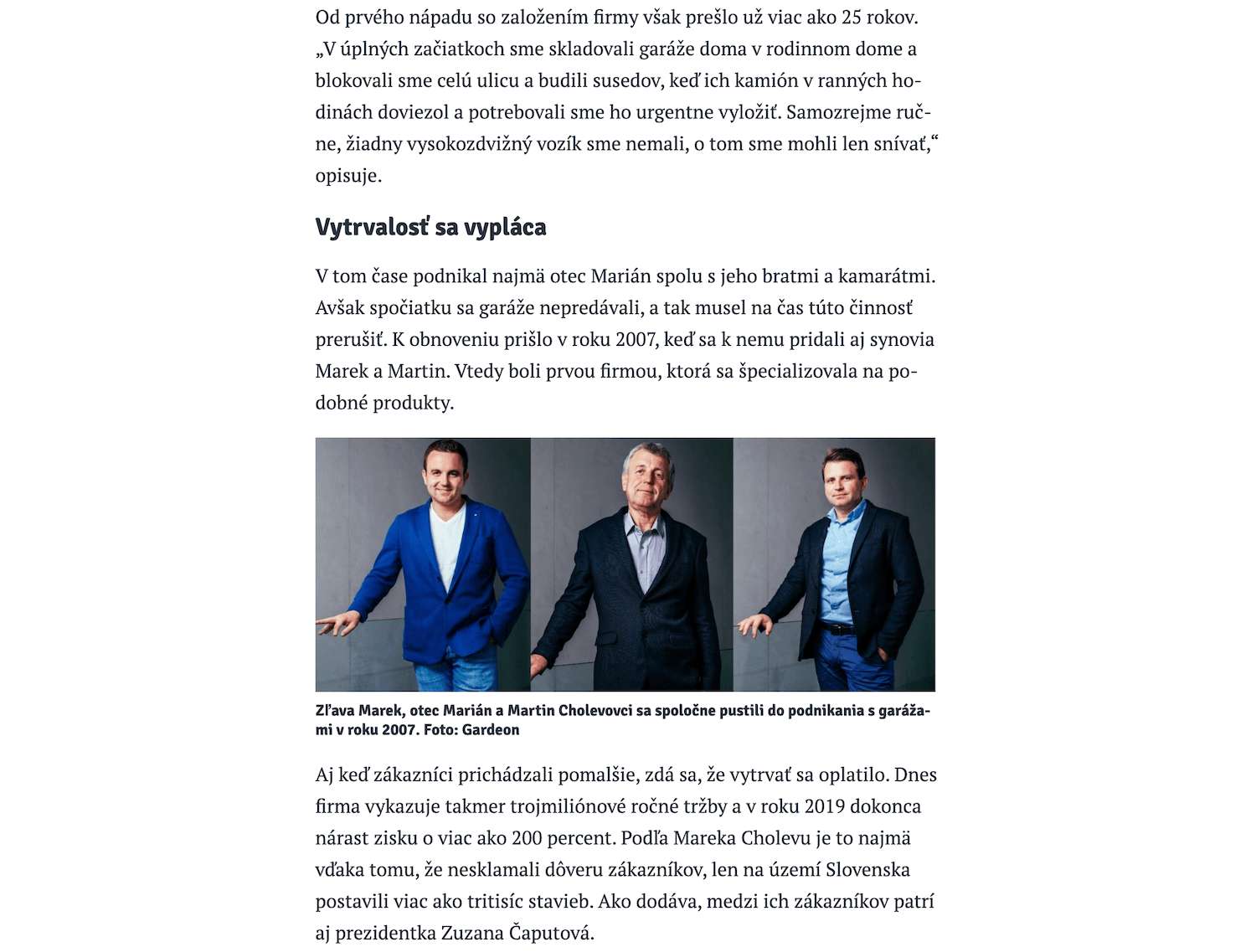 Artykuł na Forbes