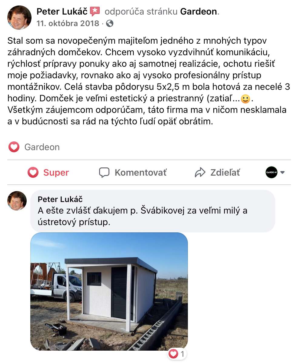 Recenzia od spokojn&eacute;ho z&aacute;kaznika