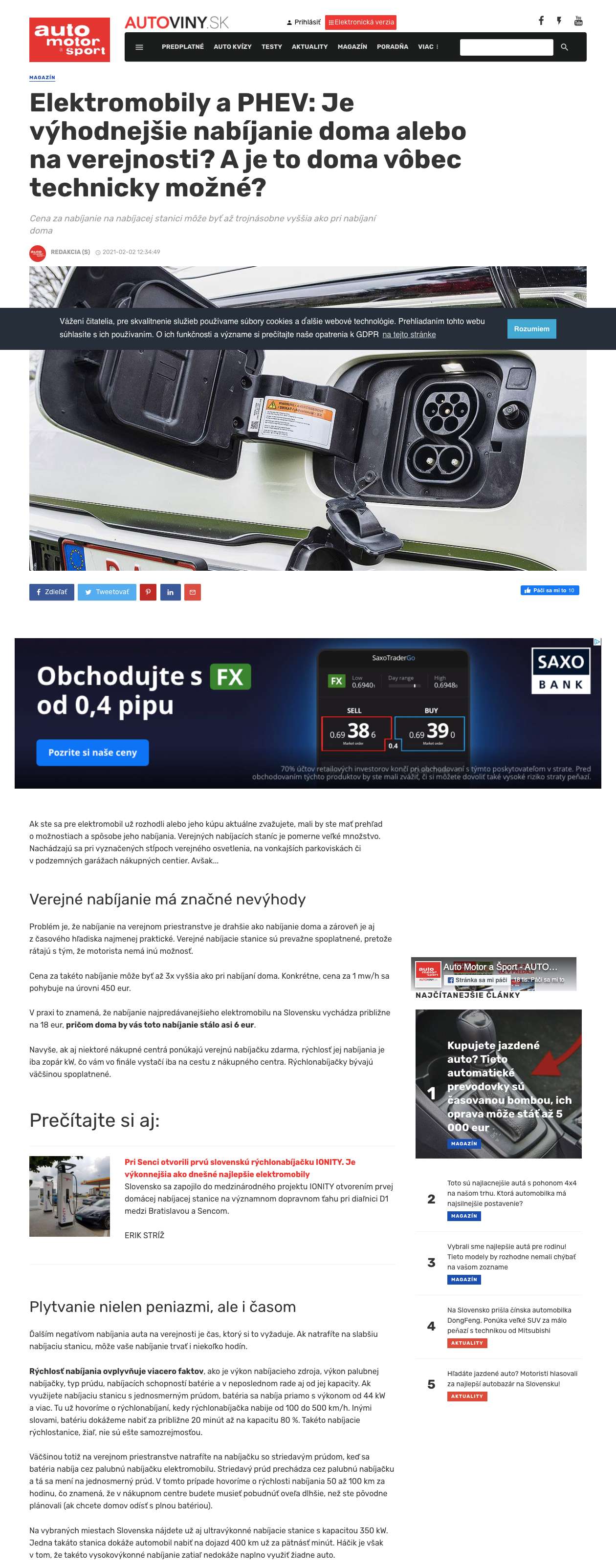 Artykuł na autoviny.sk