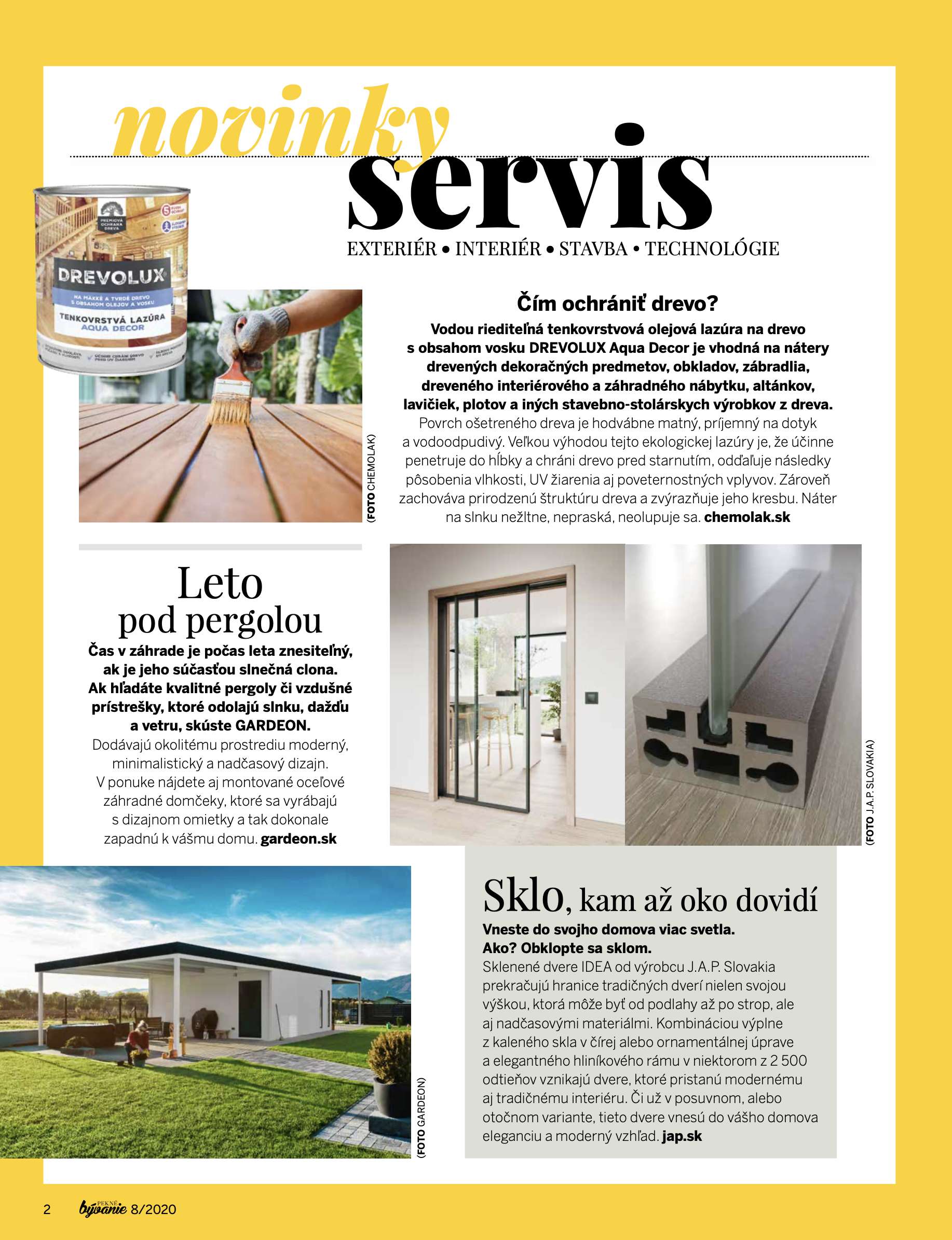 Artykuł w czasopiśmie Pekn&eacute; B&yacute;vanie