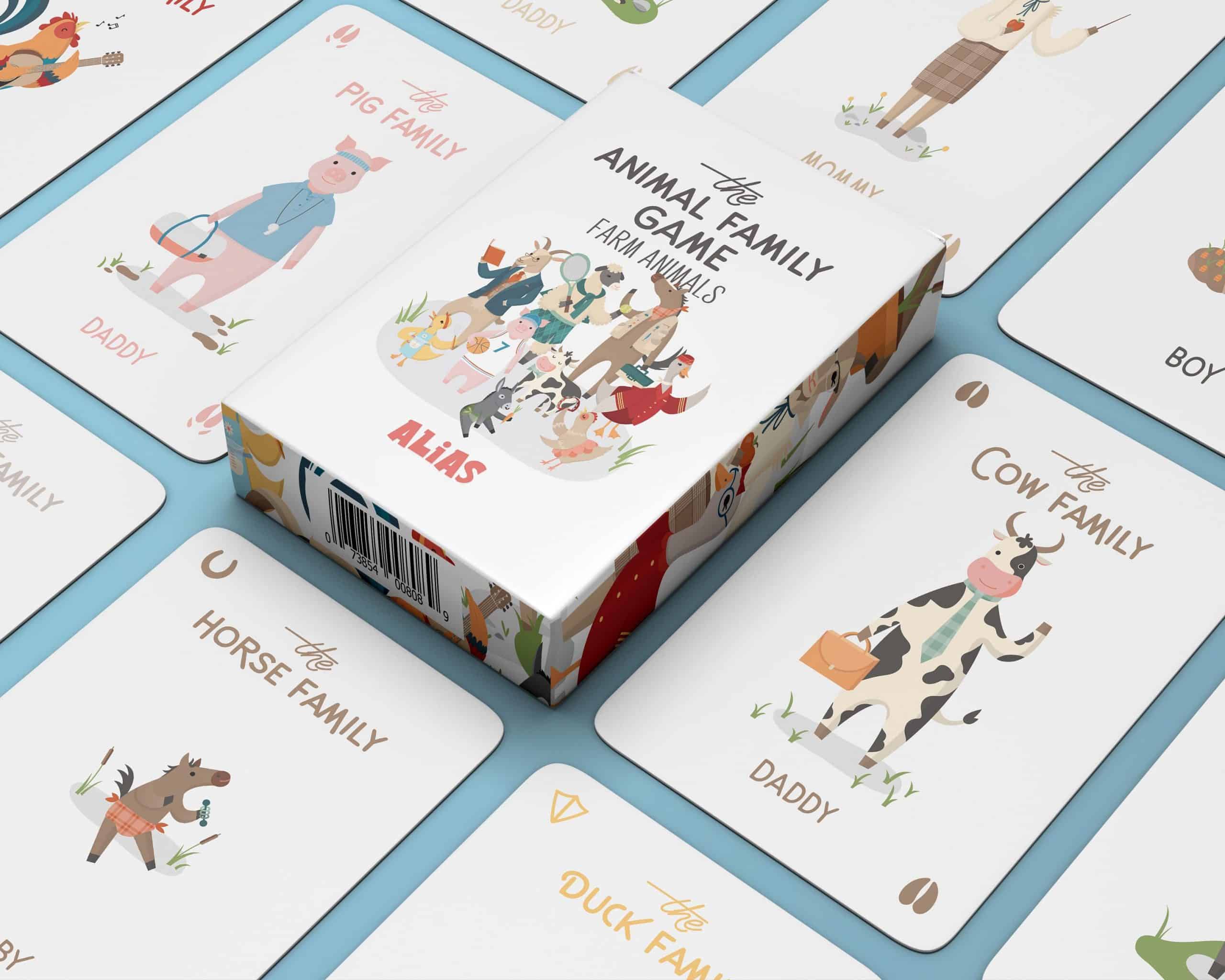 Karty rodzinne o zwierzętach