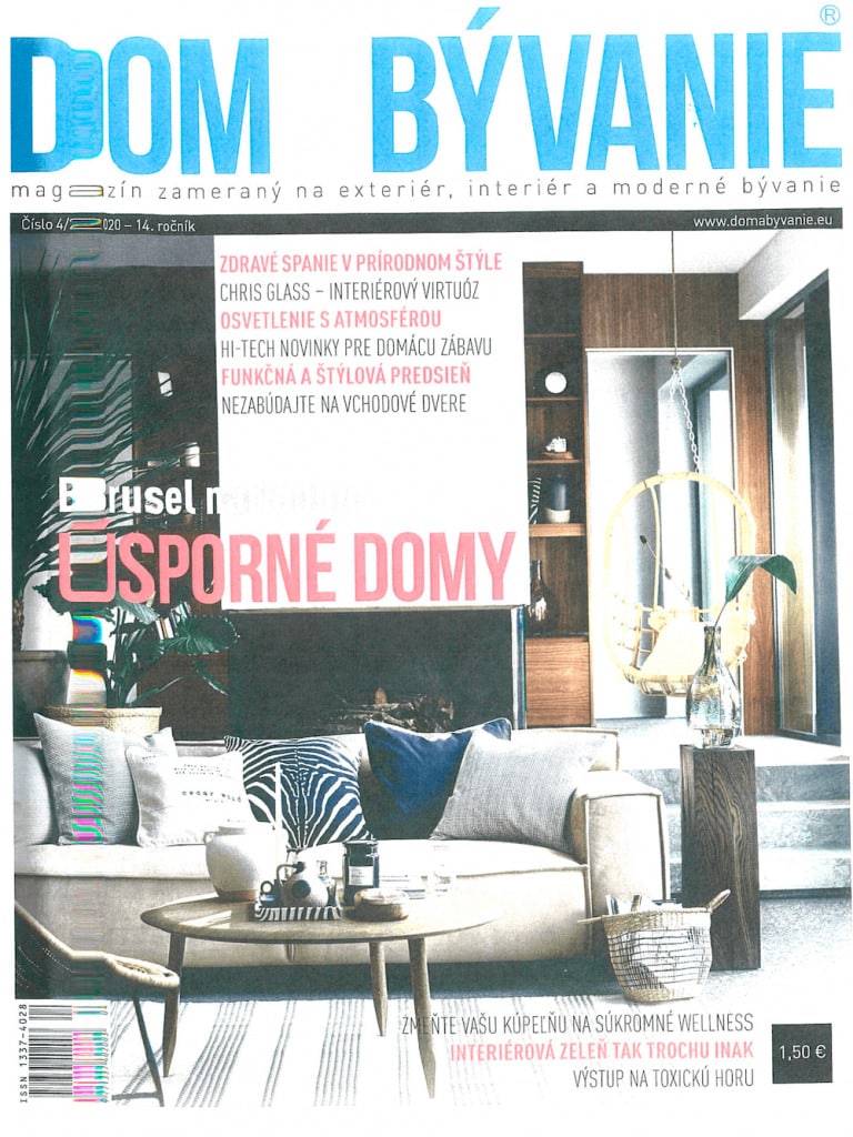 Gardeon w czasopiśmie Dom a Bývanie