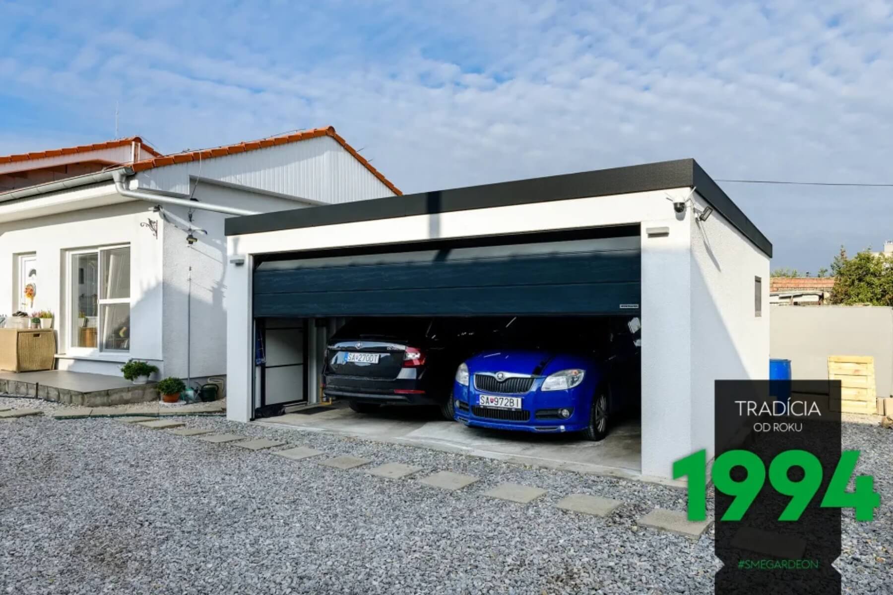 Montovaná garáž od Gardeonu.