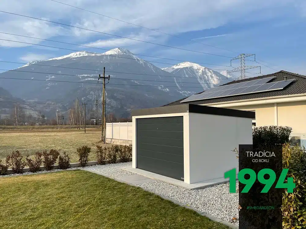 Garáž pro jedno auto ve Švýcarsku