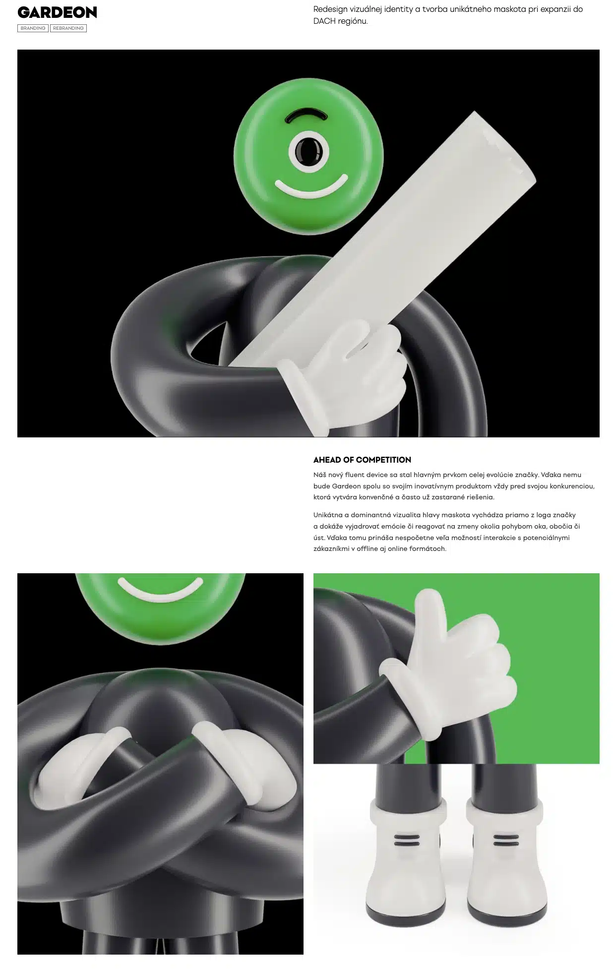 GARDEON branding - maskot