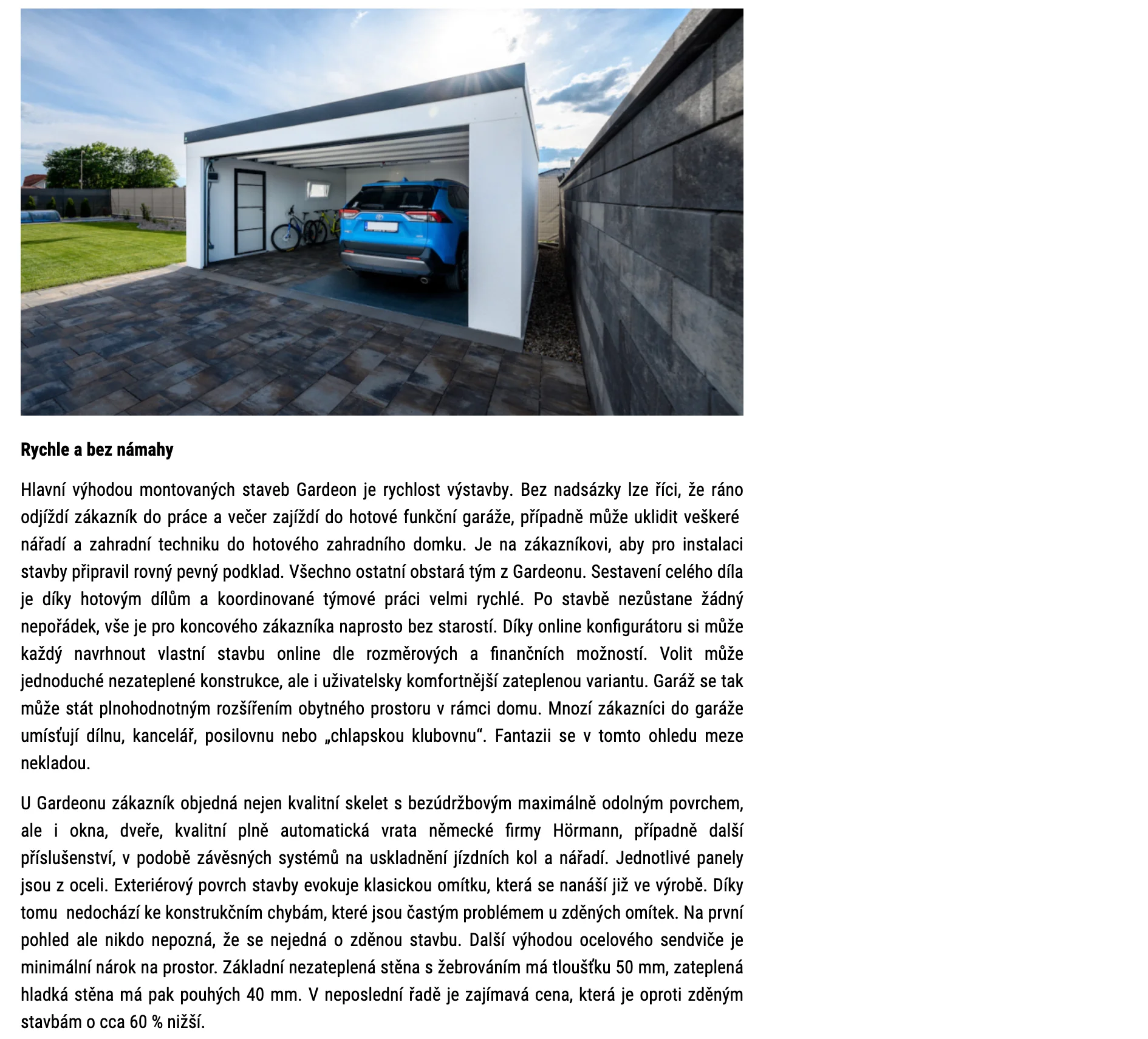 Gardeon v magaz&iacute;nu Můj Dům