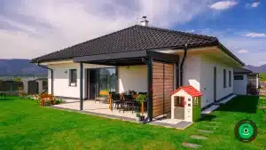 Posezen&iacute; pod GARDEON pergolou