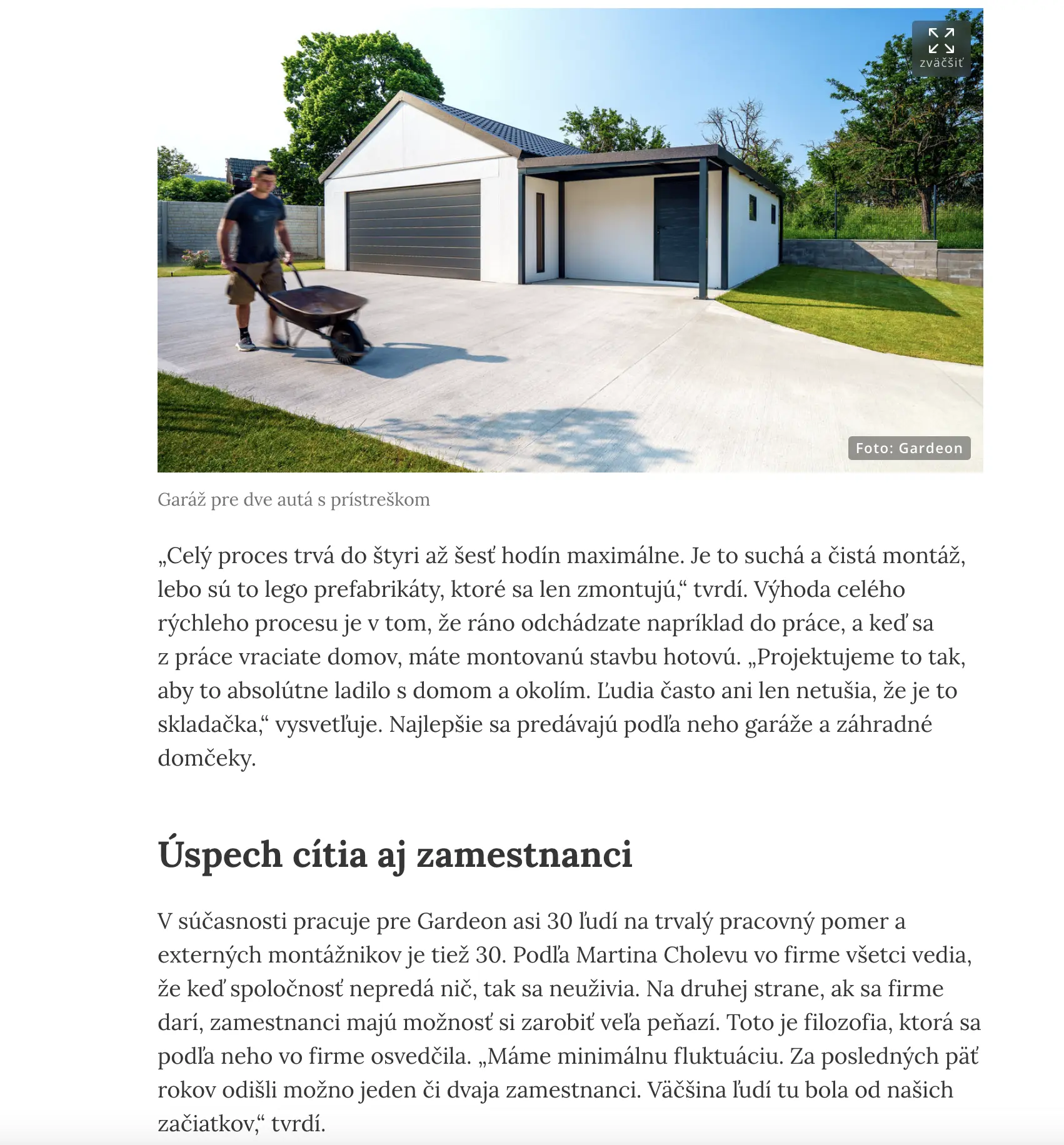 GARDEON v den&iacute;ku Pravda