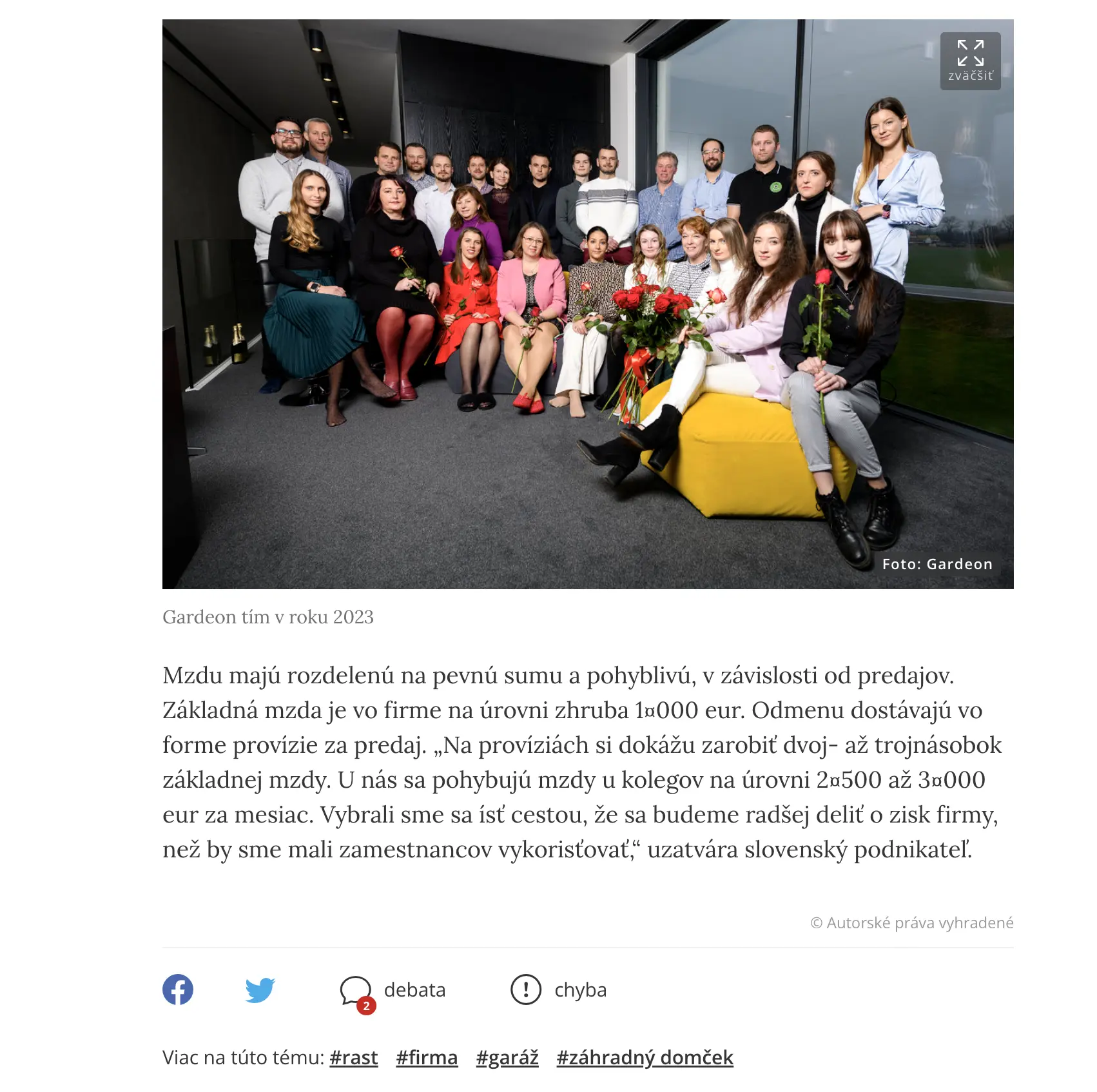 GARDEON v den&iacute;ku Pravda