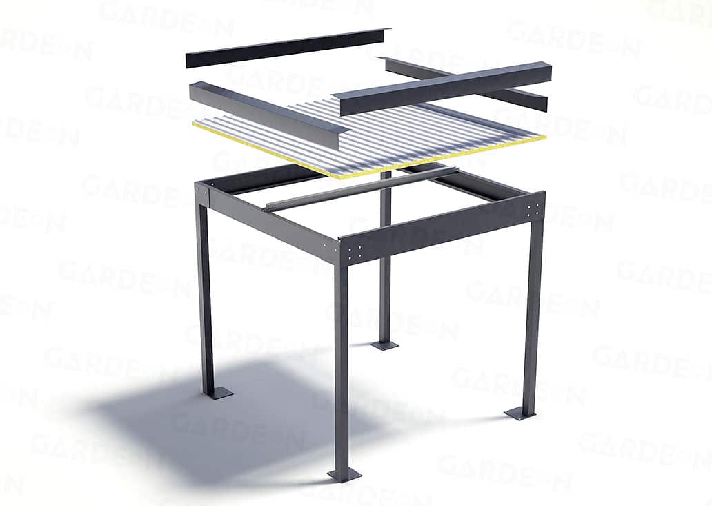 Pergola ocieplona GARDEON