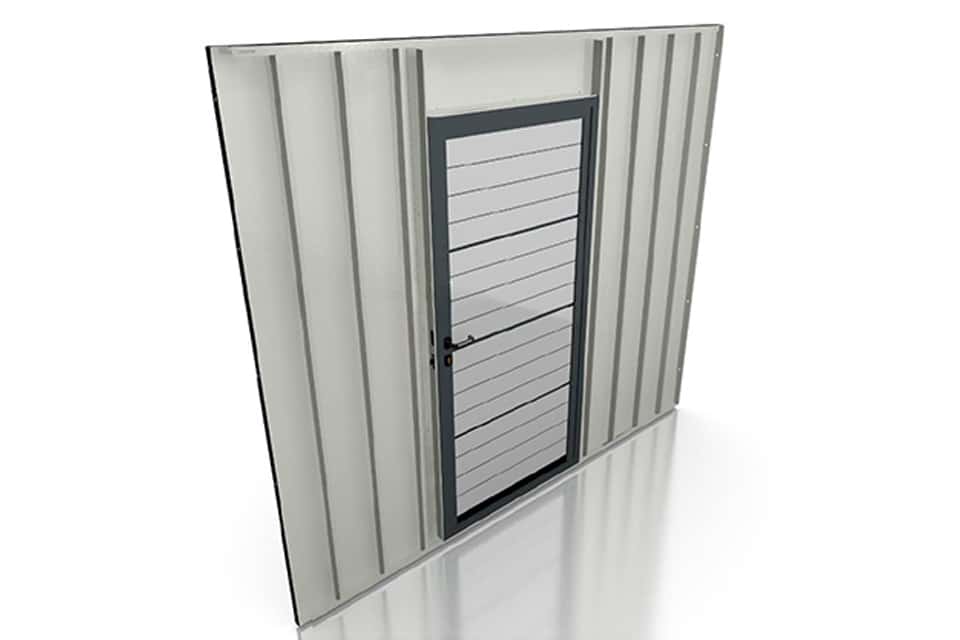 Montaż drzwi ocieplanych Hőrmann LPU40 