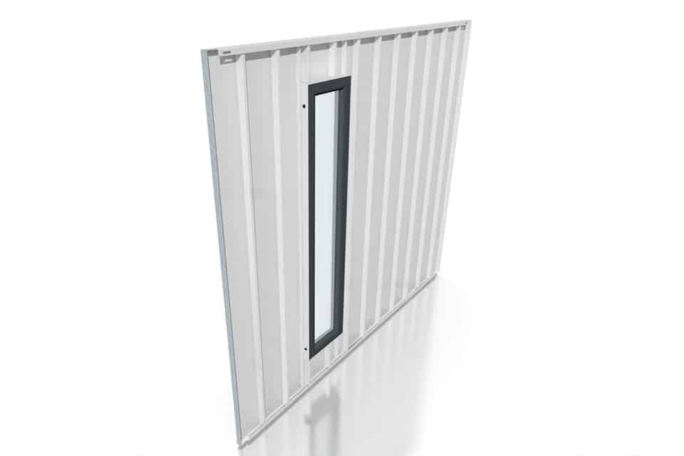 Montaż świetlika w ścianie