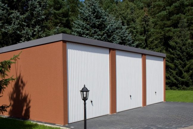 Montované radové garáže s bránami Hormann