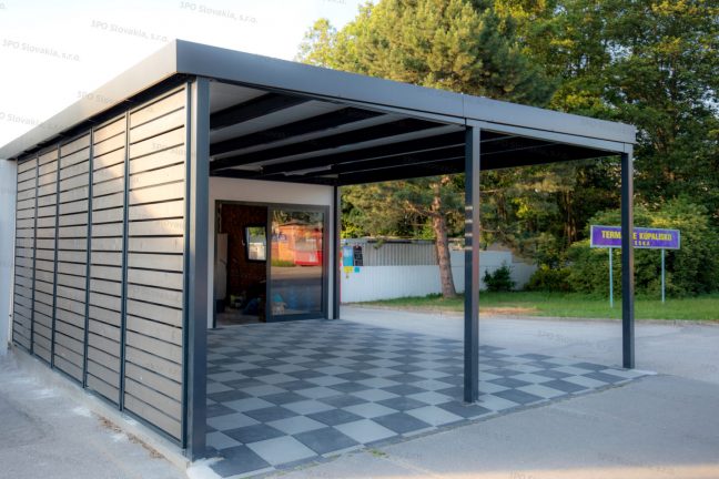 Montovaná prevádzka rýchleho občerstvenia kebab a zmrzliny v Turčianskych Tepliciach