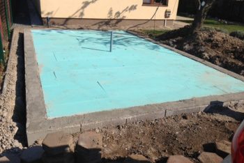 Základy betónovej platne izolace