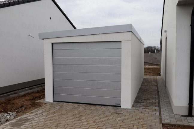 Jednogaráž GARDEON so spádom na ľavú stranu