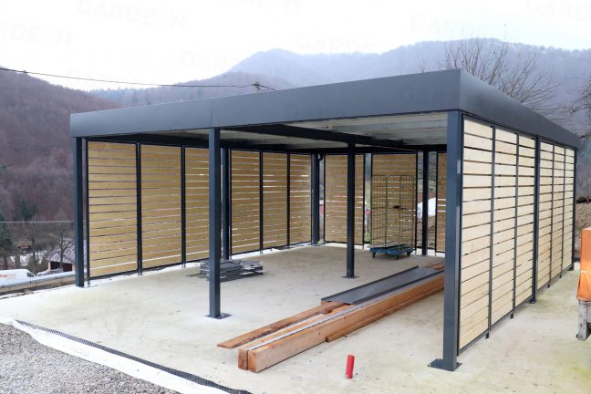 Montovaný prístrešok GARDEON pre dve autá