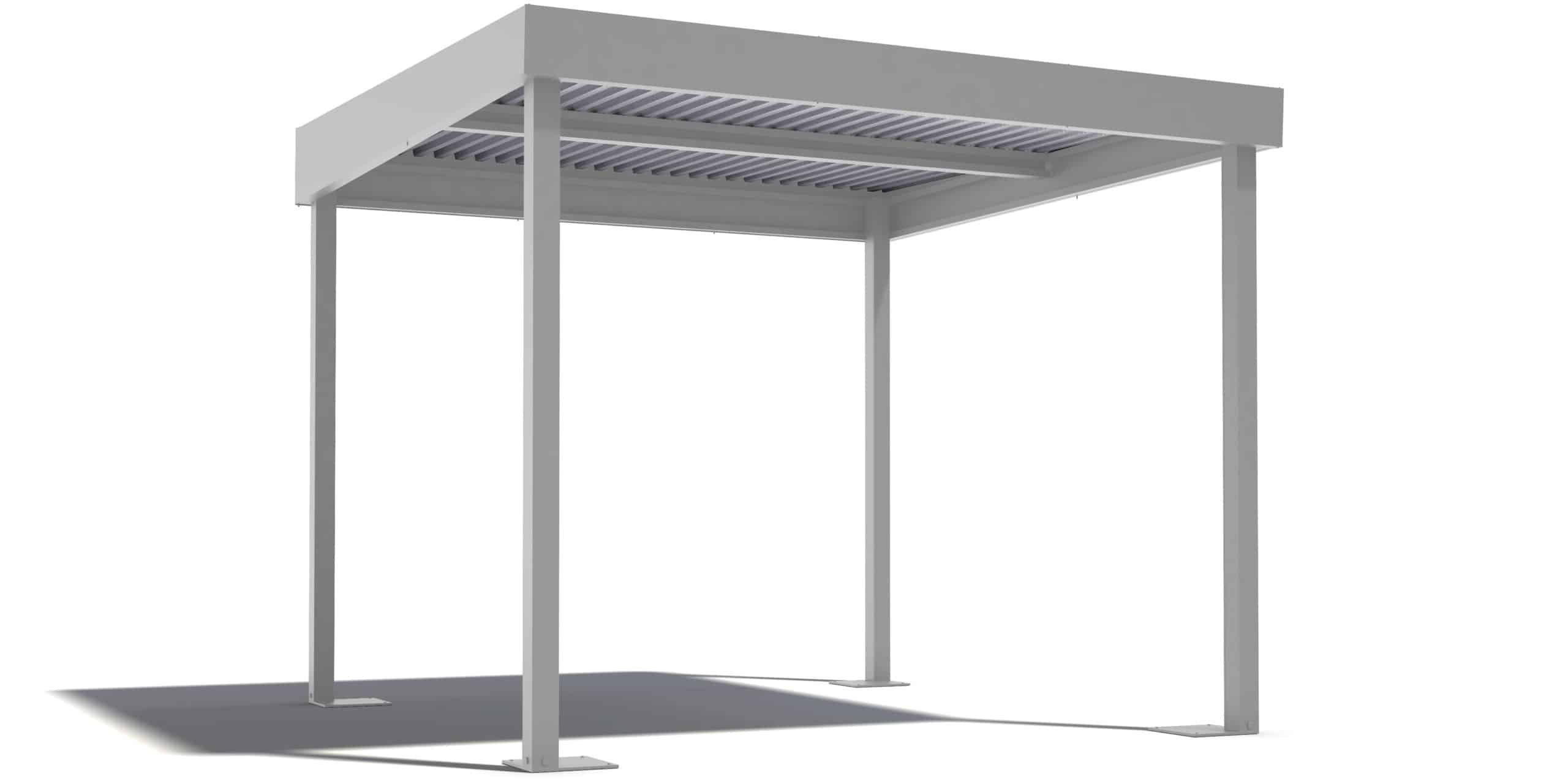 Montovaná pergola GARDEON v sivej farbe