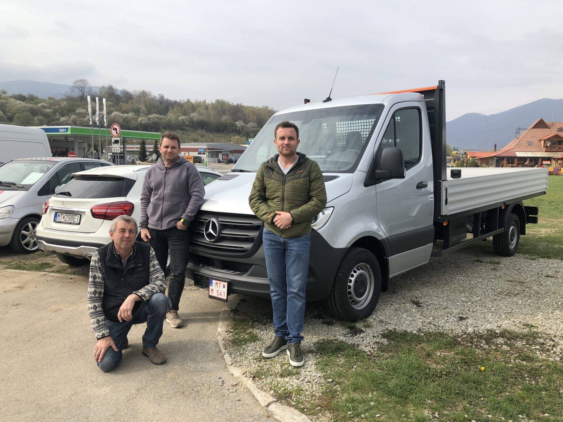 Kúpa valníka Mercedes