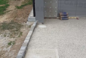 Betónové pätky v štrkovom lôžku