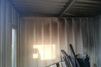 Požiar v záhradnom domčeku GARDEON