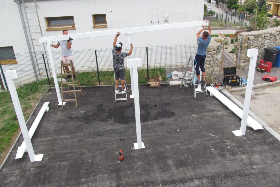 Montáž prístrešku GARDEON