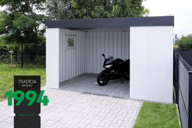 Garáž GARDEON pre motorku