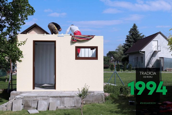 Montáž záhradného domčeka GARDEON