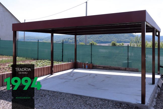 Dvojprístrešok GARDEON pre dve autá