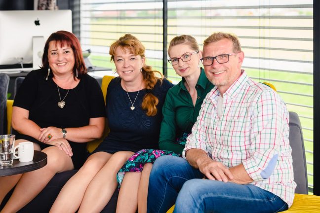 Vlado Voštinár, Katarína Polonyiová, Blanka Cholevová, Silvia Hubková