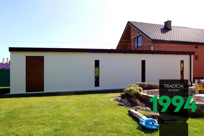 Atypická garáž na záhrade