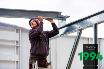 Montovanie radovej garáže