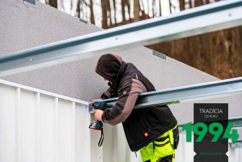 Vŕtanie montovanej radovej garáže