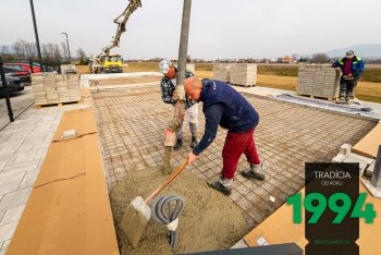 Betónovanie podkladu