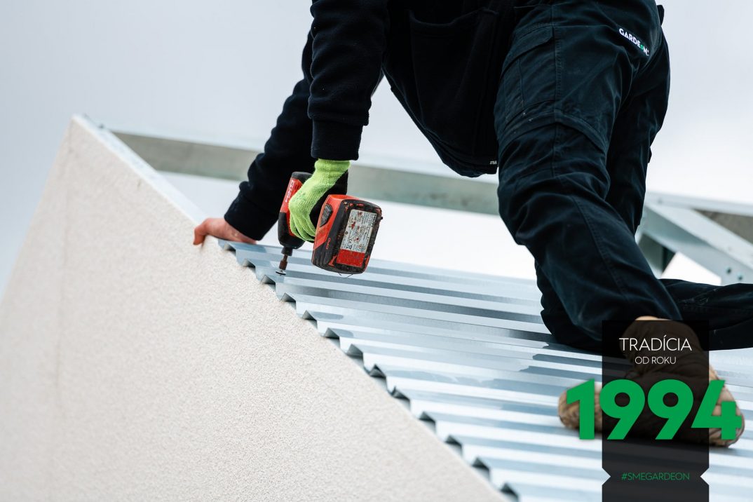 Pozinkovaný trapézový plech na záhradný domček