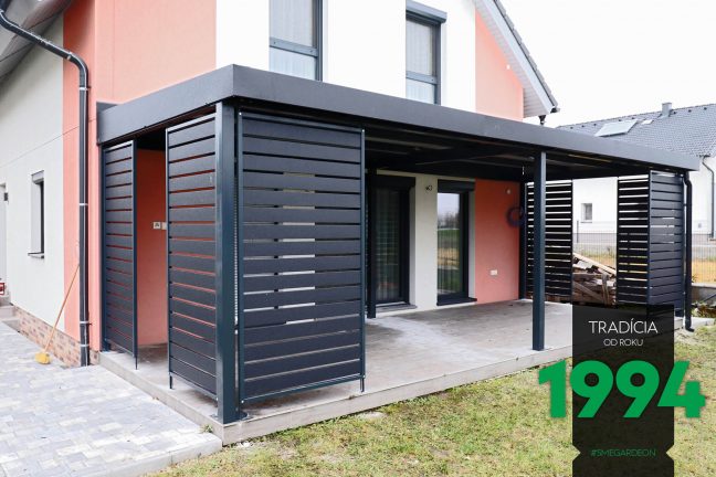 Pergola s výplňami