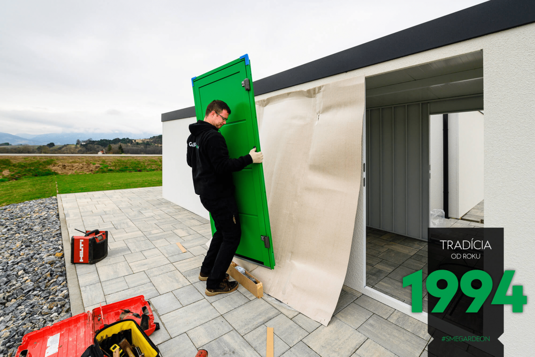 Zelené dveře GARDEON